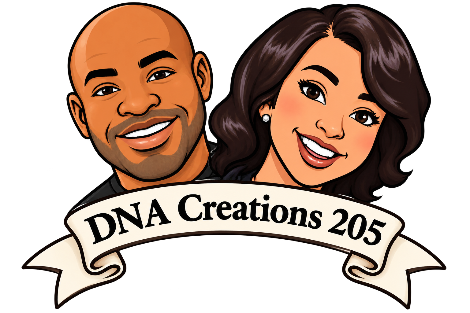DNA Creations 205 logo
